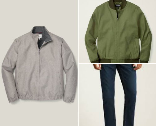 "Just Trendy Enough" Menswear cover photo collage