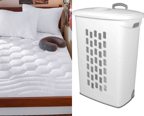 College dorm essentials cover photo collage