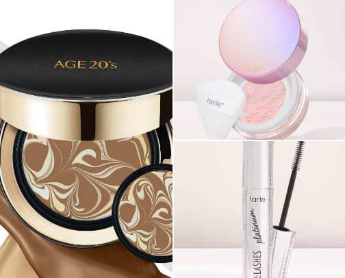 Here is what you’ll find in my makeup bag 💄 cover photo collage
