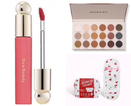 Simple natural makeup look 🌸 cover photo collage