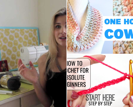 Crochet For Newbies cover photo collage