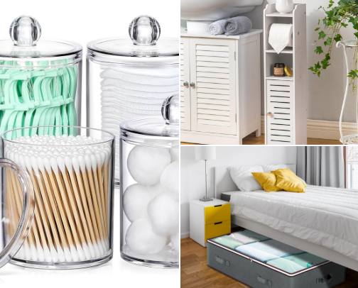 Organizers for the home cover photo collage