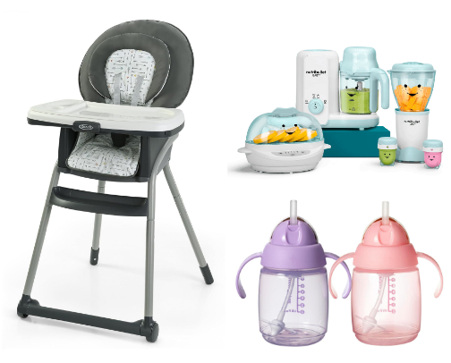 Everything you need to start solids with your baby! cover photo collage