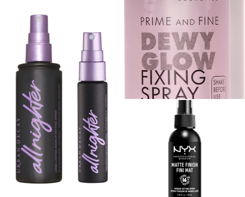 Best Setting Spray for Oily Skin cover photo collage