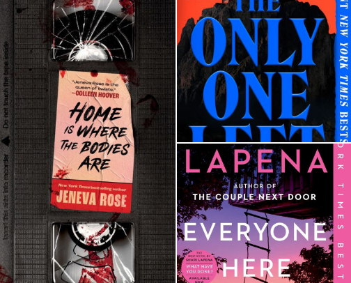 My Fav Thriller Recs📖 cover photo collage