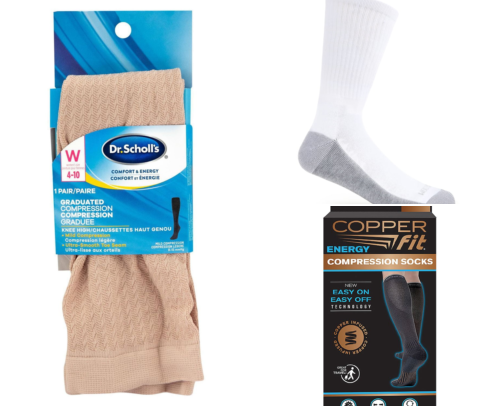 Compression Socks That Finally Stopped My Legs From Aching All Day cover photo collage