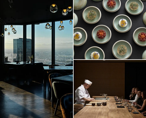 Melbourne Fancy Dinners & Romantic Date Night Spots 💋🍷 cover photo collage