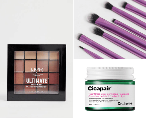 Asos Beauty cover photo collage