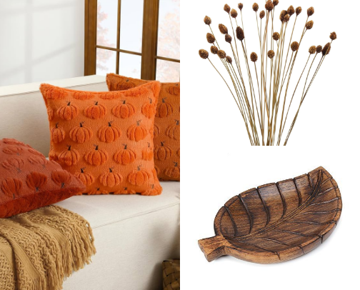 Amazon Fall Decor cover photo collage