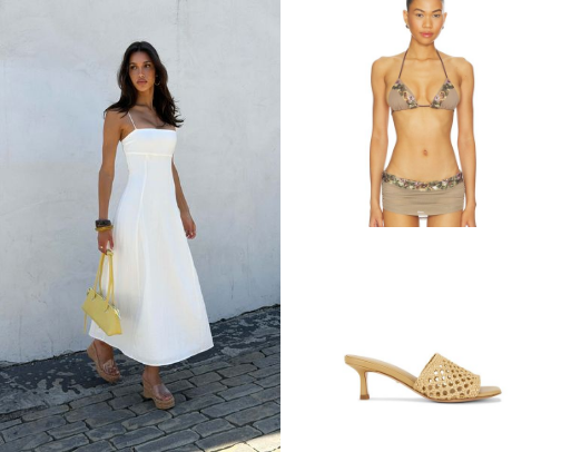 What’s in my Greece suitcase cover photo collage