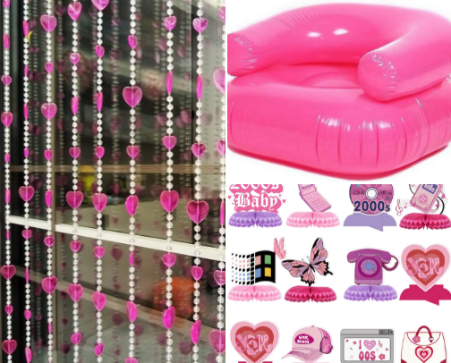 Y2K Party Ideas for Girls' Nights, Galentine's, Birthdays, & Bachelorettes cover photo collage