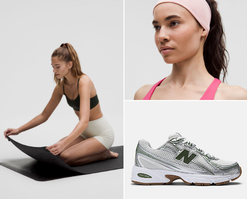 AT HOME WORK OUT ESSENTIALS 🧘‍♀️🪞 cover photo collage