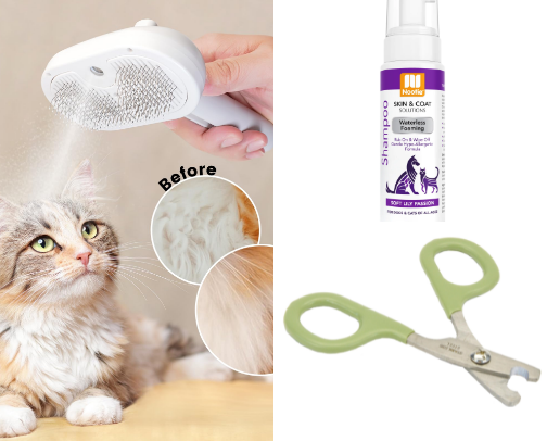 Cat Parent Must Haves 🐈 cover photo collage