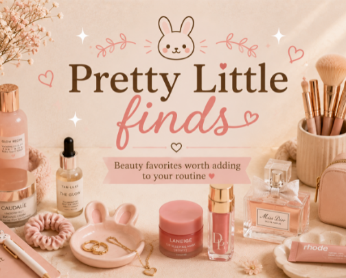 Pretty little finds 🎀 cover photo collage