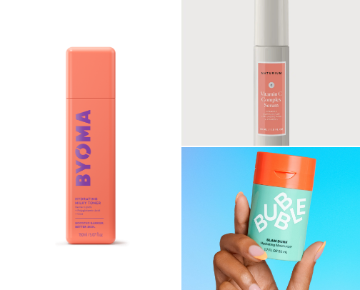 Everyday skincare ☀️ cover photo collage