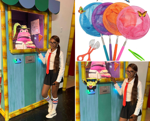 SpongeBob photoshoot cover photo collage