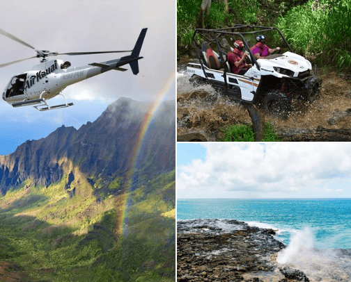 Kauai, Hawaii cover photo collage