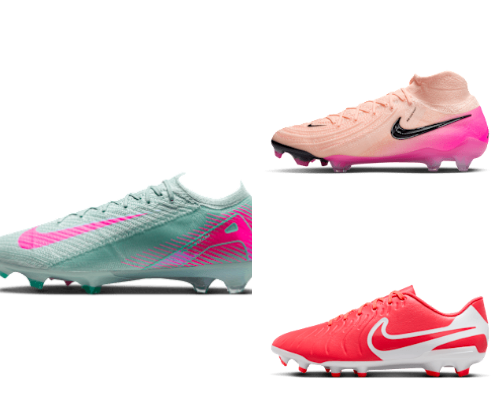 Nike Soccer cleats cover photo collage