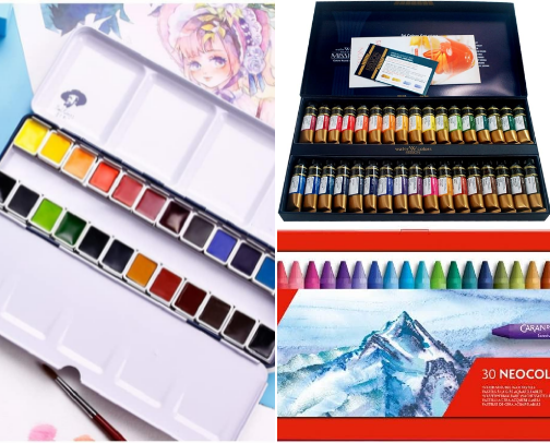My Favourite Art Supplies as an Illustrator cover photo collage