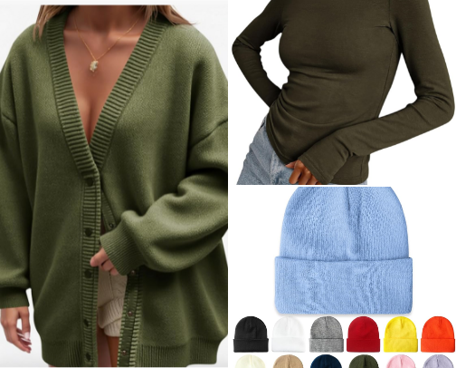Fall Fashion Cozy & Deals cover photo collage