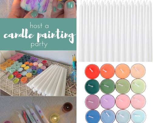 Everything you need for the most Pinterest-worthy girls’ night in! cover photo collage