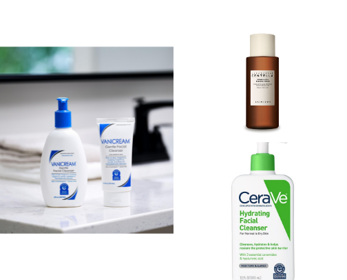 Budget friendly skincare 🌼🌸🌼 cover photo collage