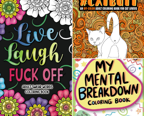 My FAVORITE coloring books HANDPICKED just for you! 👋 cover photo collage