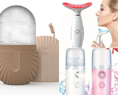 Self care gadgets from temu I loved 😚 cover photo collage