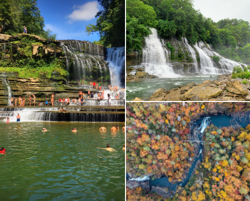 Nature's Calling: Explore Majestic Waterfalls and Spectacular Views Across the Southeast cover photo collage