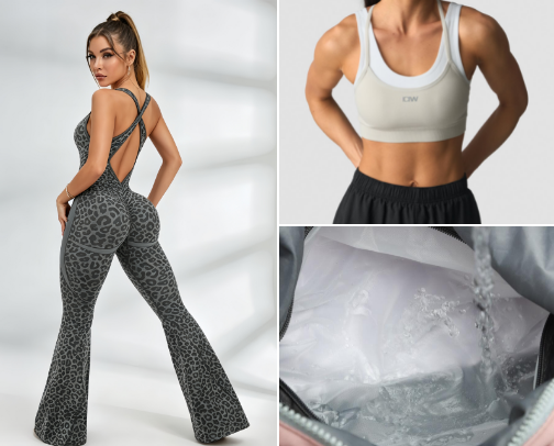 Ropa deportiva cover photo collage