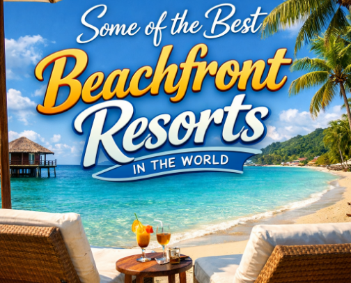 Beachfront Resorts cover photo collage