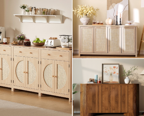 Affordable furniture finds cover photo collage