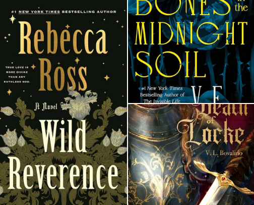 Romantasy Standalone Recs cover photo collage