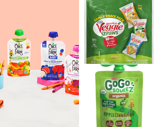 Toddler Friendly Snacks cover photo collage