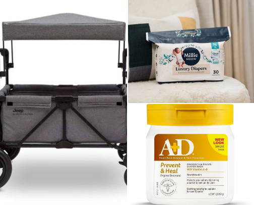 Baby, Toddler & Kids must haves as a two-time, Mom cover photo collage