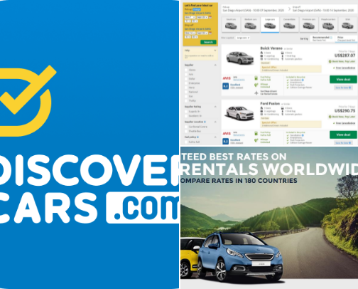 Best rental cars cover photo collage