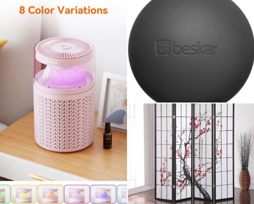 my favorite home tech and items !🤍 cover photo collage