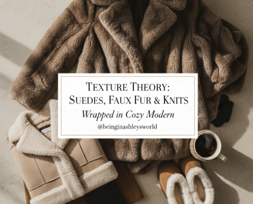 🐑Texture Theory/ Wrapped in Warmth cover photo collage