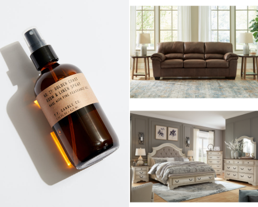 Home decor and must haves cover photo collage