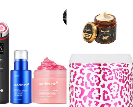 Skincare cover photo collage
