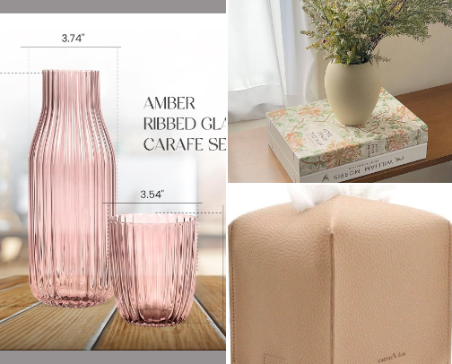 Swoon-worthy bedroom accessories cover photo collage