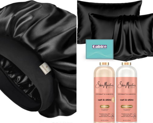 Products for the cute and curly! cover photo collage