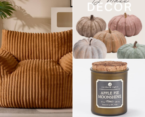 Fall decor cover photo collage