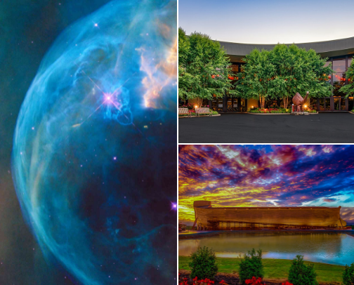 Ark Encounter & Creation Museum Family Trip Guide: Packing Lists, Road Trip Fun & Family Activities cover photo collage