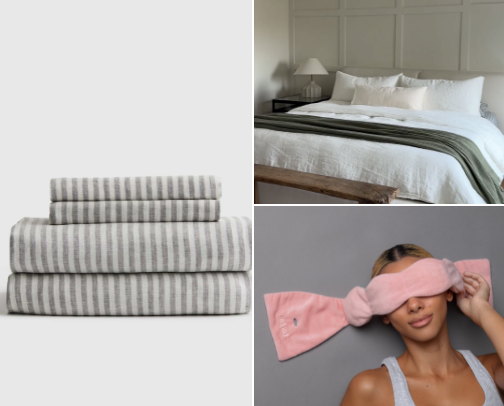 Upgrade your sleep essentials cover photo collage