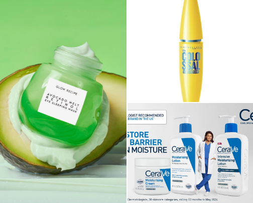 My favorite beauty recs cover photo collage