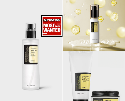 Snail Mucin Skincare cover photo collage