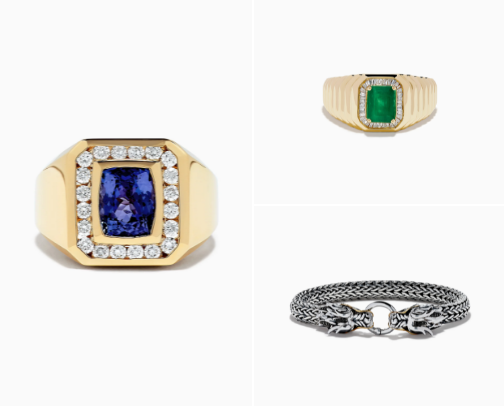 Men's jewerly cover photo collage