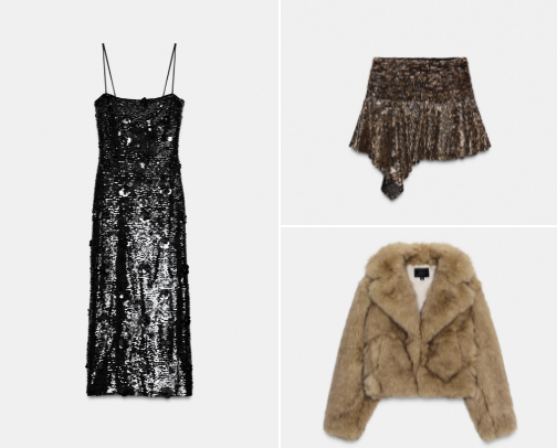 Zara ‘It Girl’ Holiday Wardrobe cover photo collage