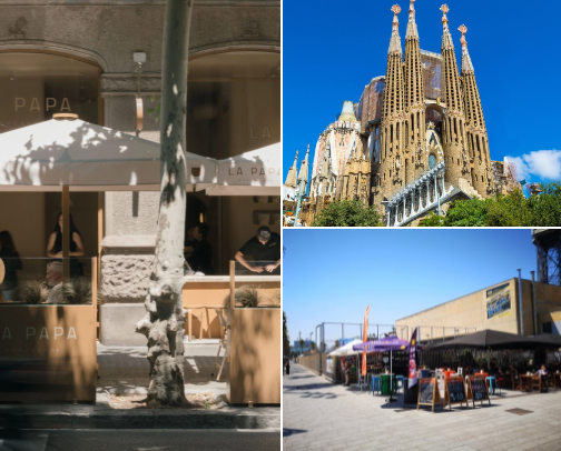 The ULTIMATE Barcelona Guide cover photo collage